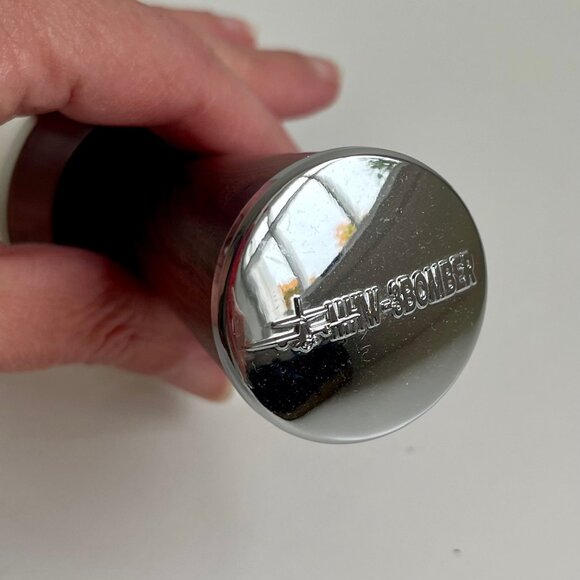 MHW-3Bomber Espresso Tamper Rosewood and Stainless Steel | 53 mm threaded - Picture 2 of 5